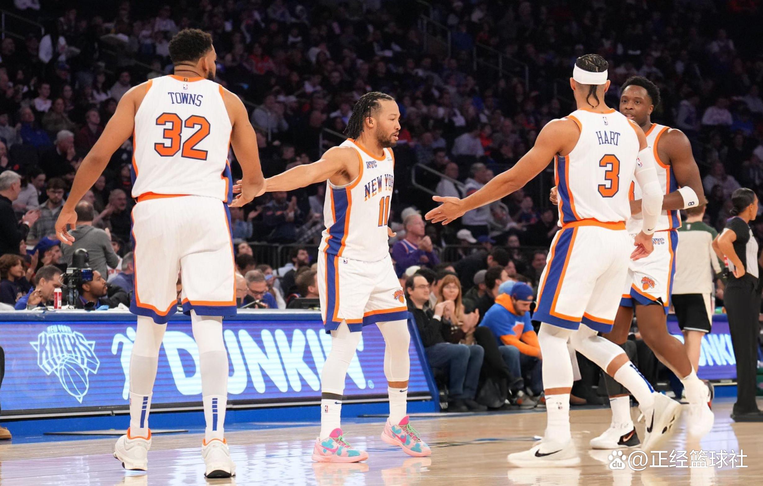 雄鹿大胜尼克斯！米德尔顿高效表现